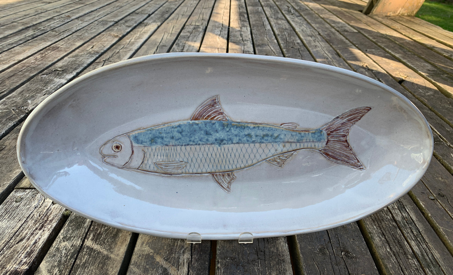 Oval Platter - Atlantic Whitefish