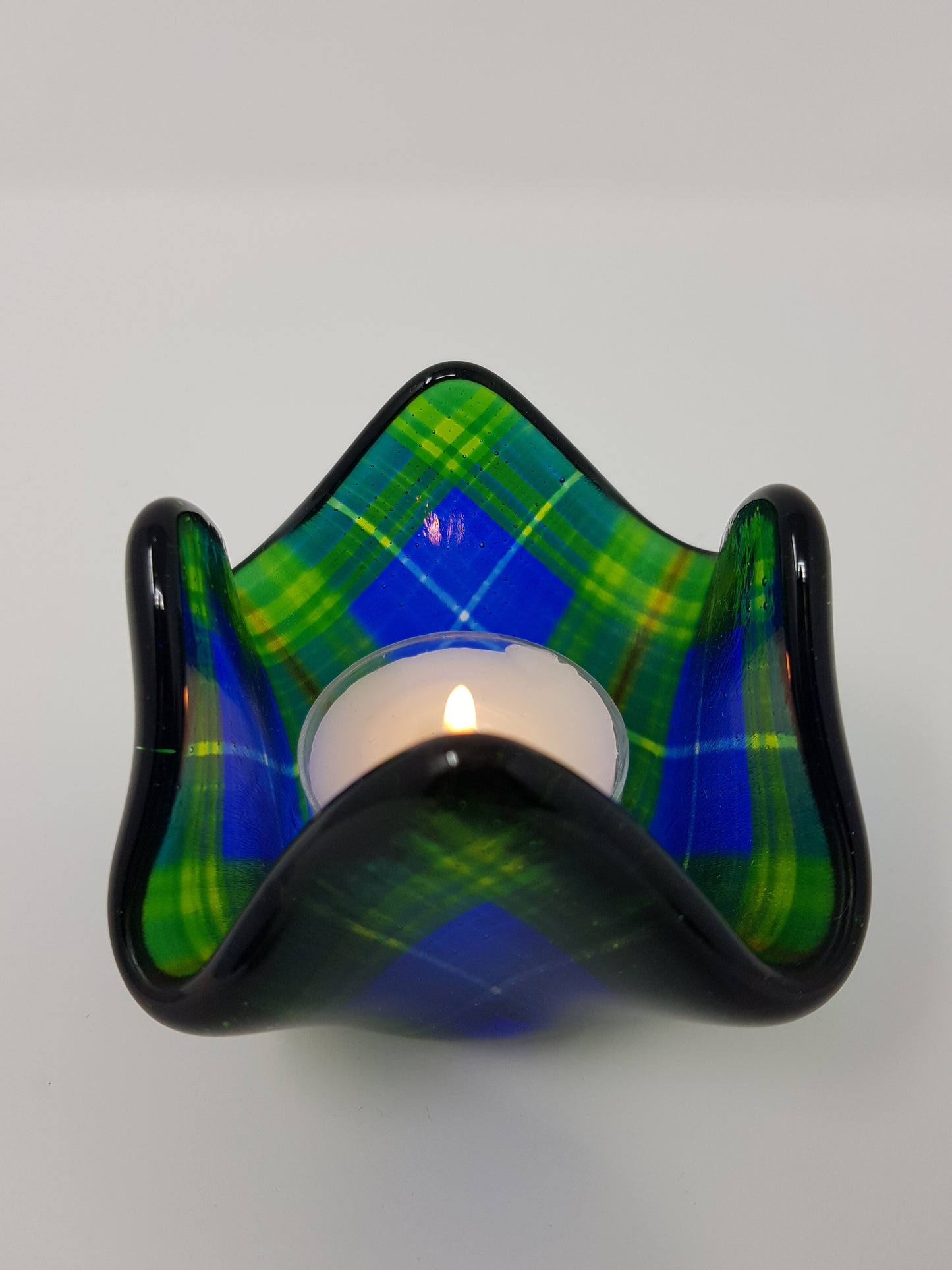 Nova Scotia Tartan Tea Light