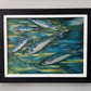 Migratory Fish (12" x 16")