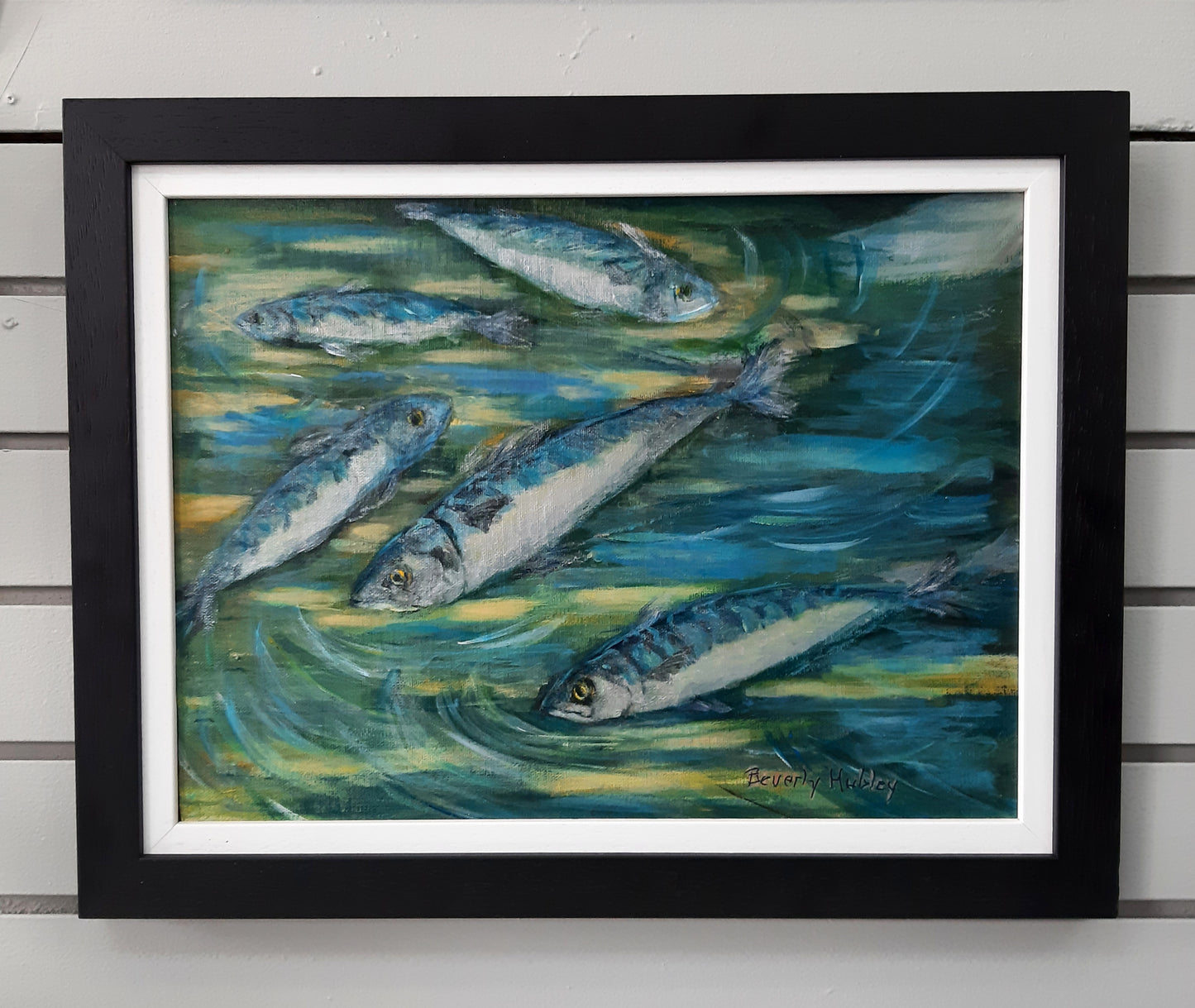 Migratory Fish (12" x 16")