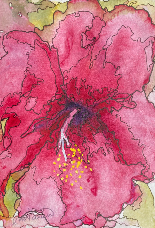 Flower for Ever (4" x 6")