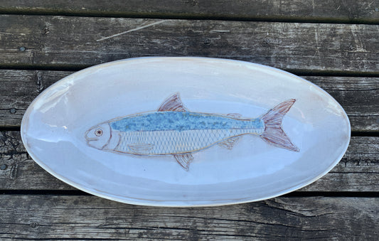 Oval Platter - Atlantic Whitefish