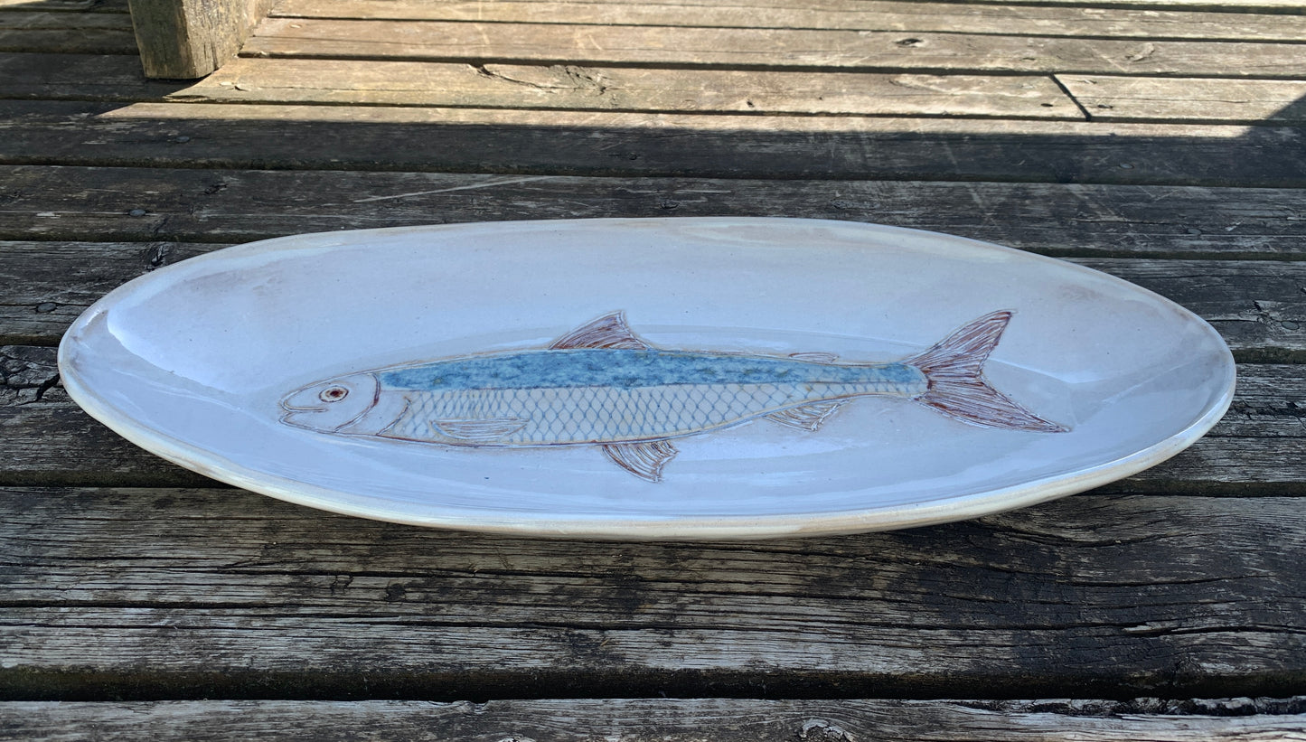 Oval Platter - Atlantic Whitefish