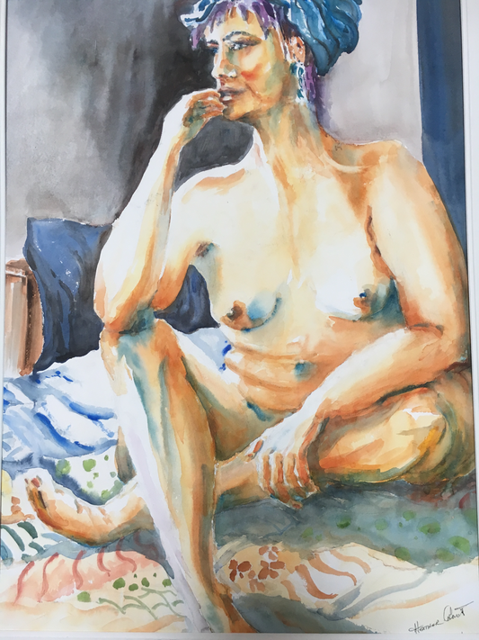 Connie in Contemplation (22" x 30")