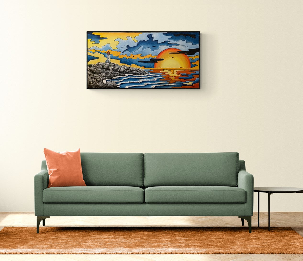 Sunset Waves