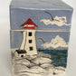 Nova Scotia Lighthouse Earthenware Box