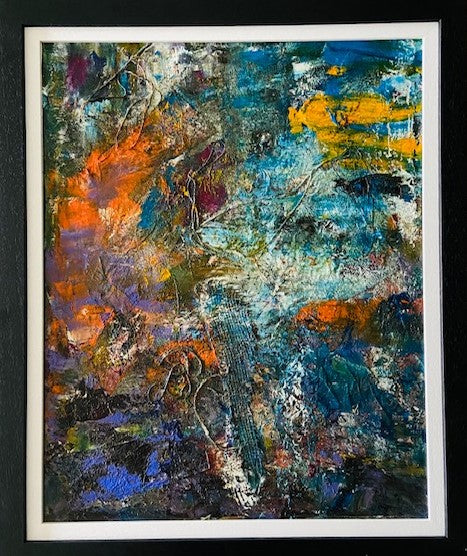 Fire and Ice (18" x 18")