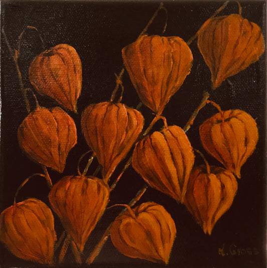 Chinese Lanterns (6" x 6")