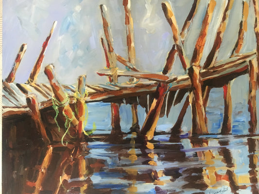 Wharf Jewelry (30" x 24")
