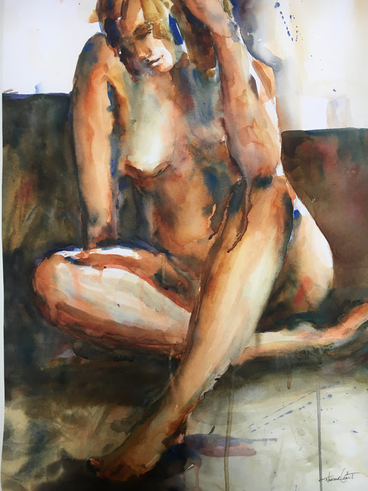 Jenn in the Afternoon (32" x 40")