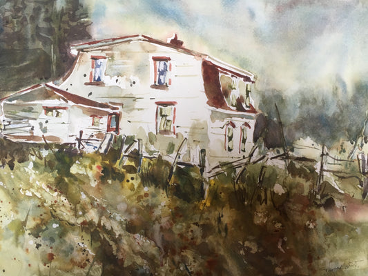 Eastern Shore Homestead (22" x 15")