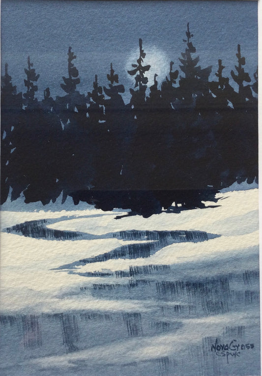 Moon Glow (8" x 10")