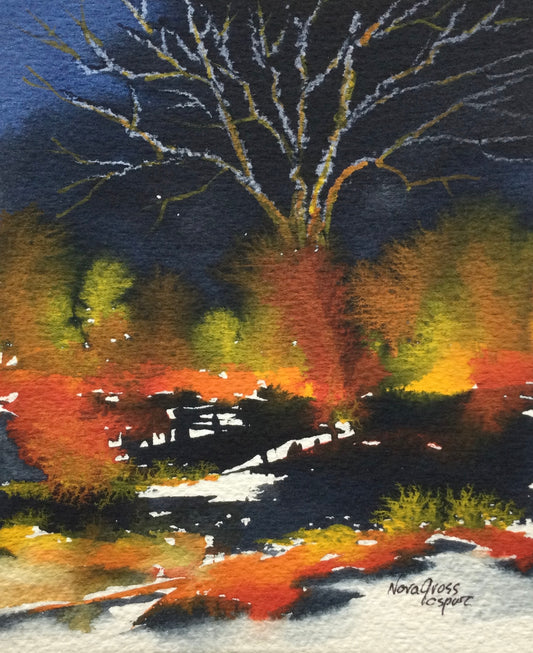 Glamor Night in Shubie Park (8" x 10")