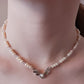 Freshwater Pearl and Swarovski Necklace