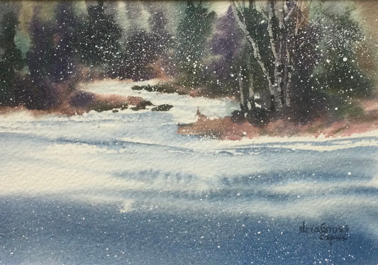 Powder Soft Snow (8" x 10")