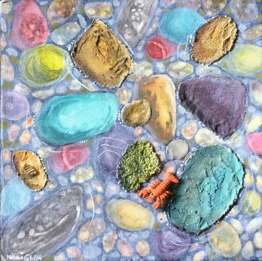 Rock Lobster (8" x 8")