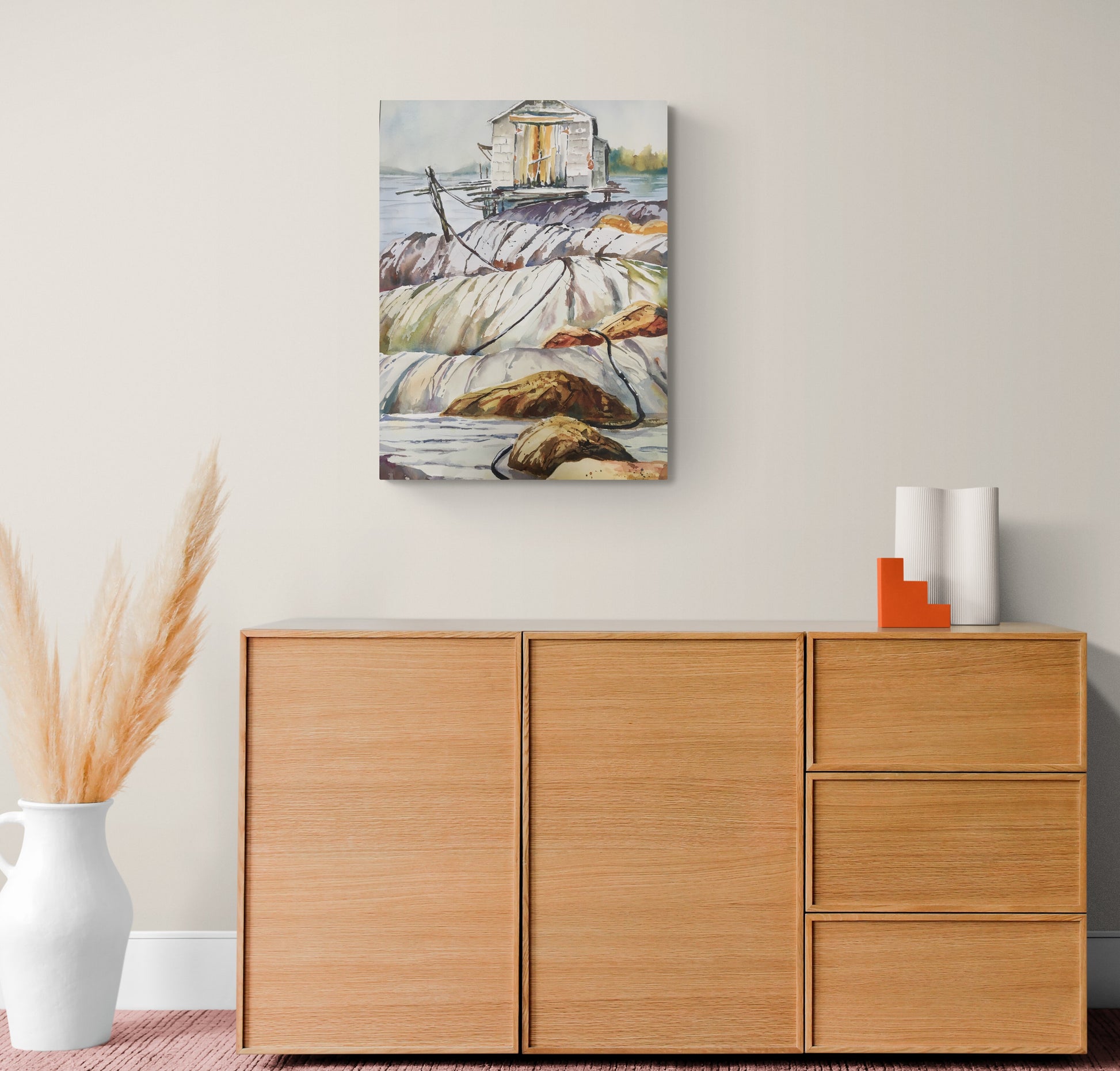 Still Connected by Heather Crout - Watercolors | Art 1274 Hollis