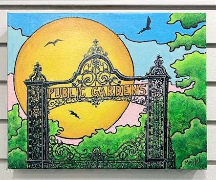 The Garden Gate (12" x 16")