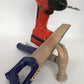 Earthenware set of carpenter's tools