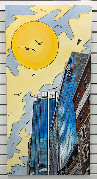 Way, Way Up She Rises (24" x 48")