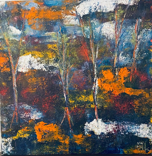Winter Whisper (18" x 18")