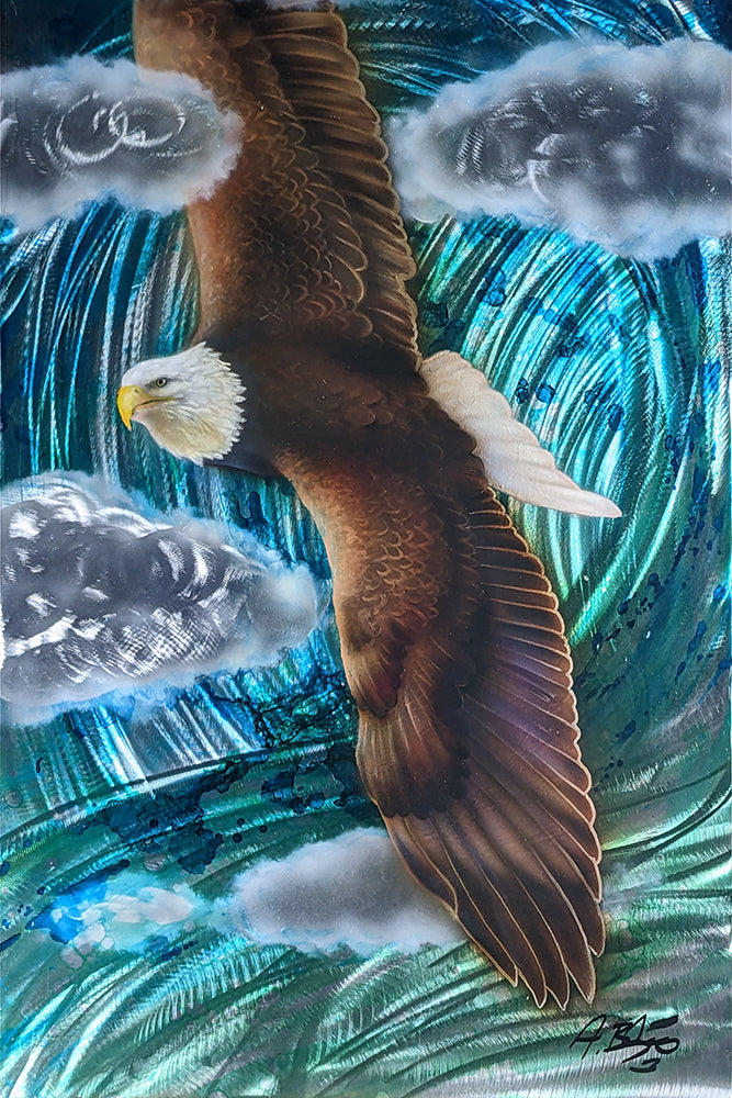 Beginning The Descent (24" x 36")
