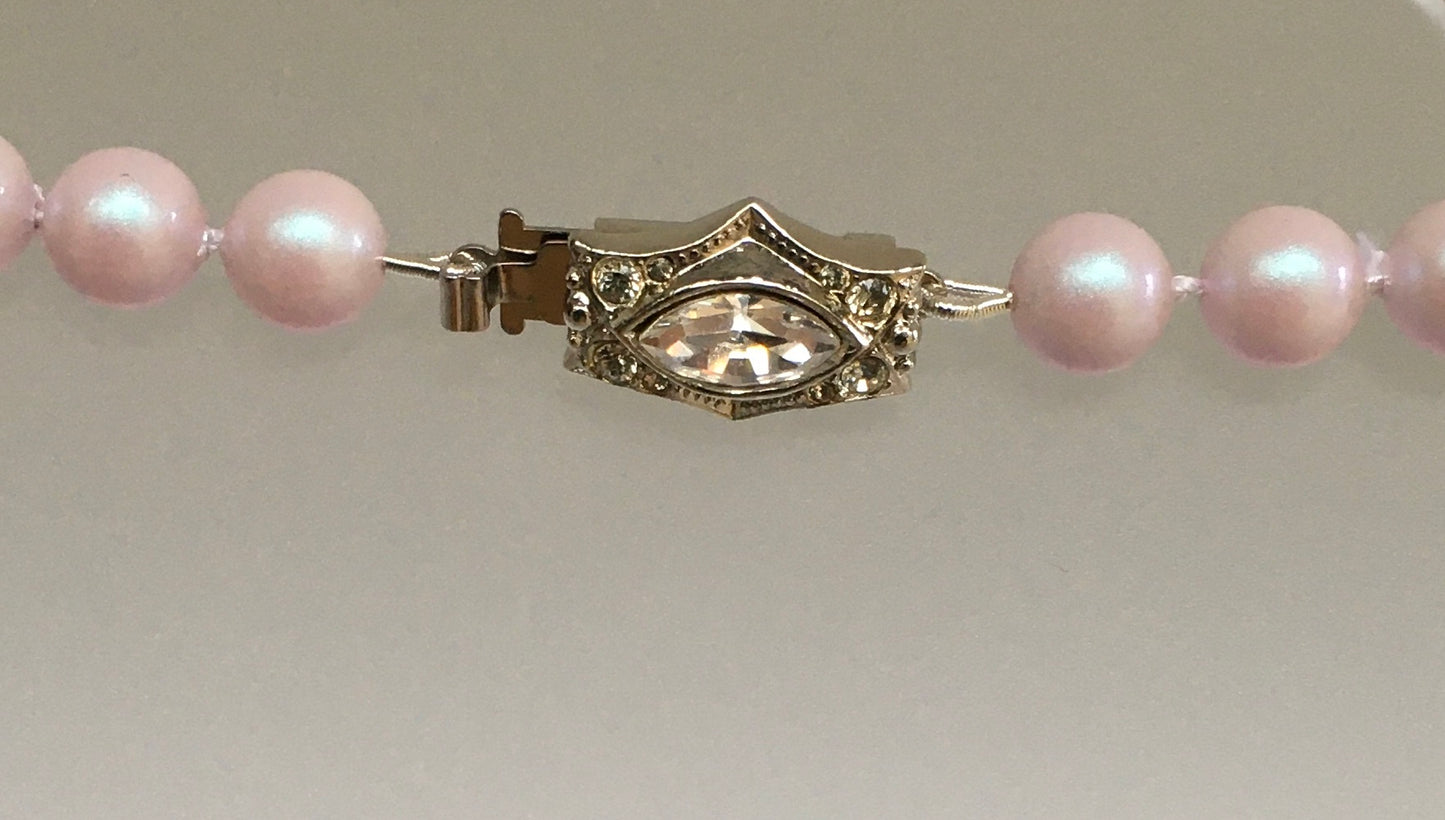 Swarovski Dreamy Rose Pearl Necklace