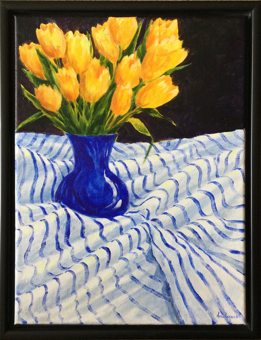 Yellow Tulips (12" x 16")